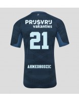 Feyenoord Anel Ahmedhodzic #21 Bortedrakt 2025-26 Korte ermer